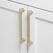 Gliderite Hardware 7-5/8 in. Center to Center Champagne Gold Classic Euro Bar Pull - 4361-192-CHPG 4361-192-CHPG-1 - alternate 2